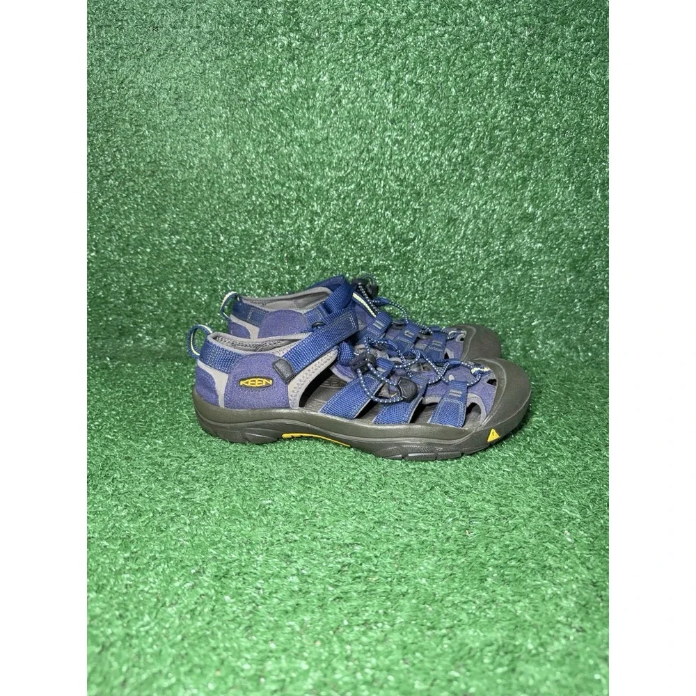 Keen Newport H2 Sport Sandals Youth Kids Size 7 Blue Waterproof Outdoor Shoes